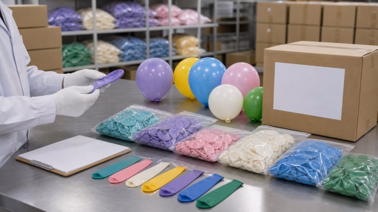 fournisseur ballons latex en gros France avec échantillons MOQ livraison - 1