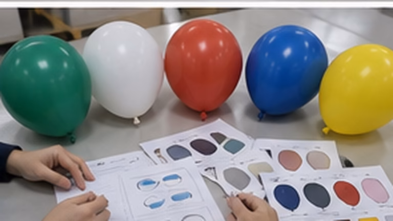 Globos publicitarios de latex revision antes de importar