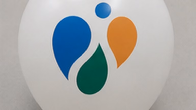 Promotional balloon logo sample proof